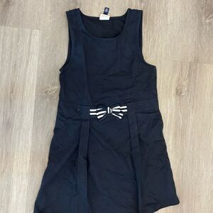 French Toast Girls Uniform Dress with Bow - Size 10